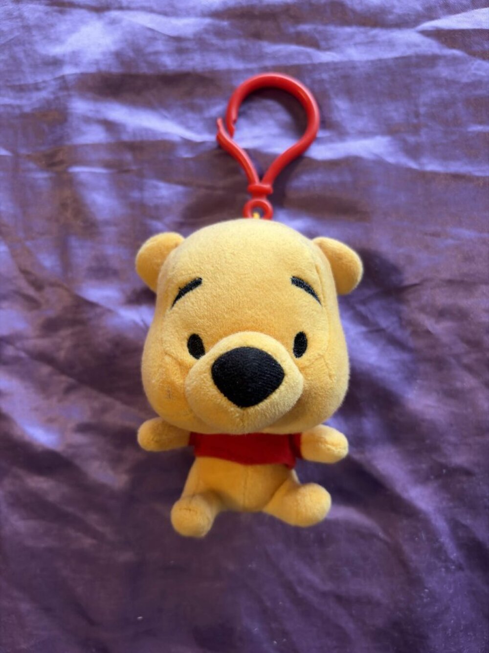 Winnie the Pooh Plush Keychain Disney Bag Charm